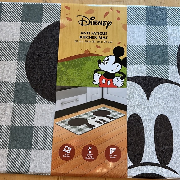 Extra Large Disney Mickey Mouse Anti Fatigue Kitchen Mat - Picture 2 of 4